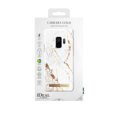 Samsung S9 iDeal Of Sweden nugarėlė Carrara Gold 2