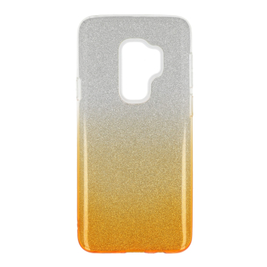 Samsung S9 PLUS aukso spalvos GLITTER3 nugarėlė