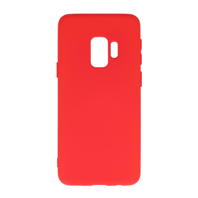 Samsung S9 raudona SILICONE LITE nugarėlė