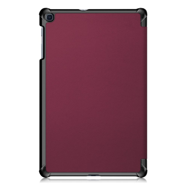 Samsung Tab A 10.1 2019 bordo TRIFOLD dėklas 2