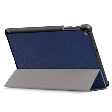 Samsung Tab A 10.1 2019 mėlynas TRIFOLD dėklas 5