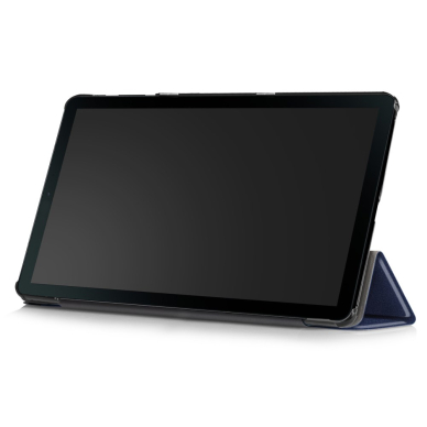 Samsung Tab A 10.1 2019 mėlynas TRIFOLD dėklas 6