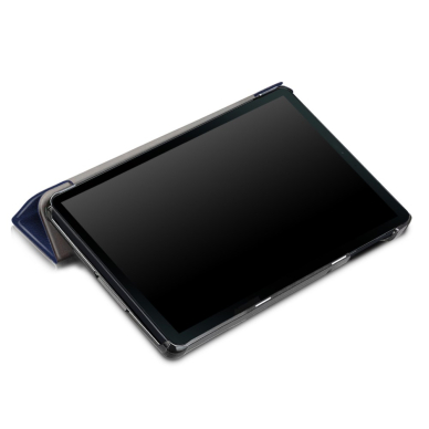 Samsung Tab A 10.1 2019 mėlynas TRIFOLD dėklas 7