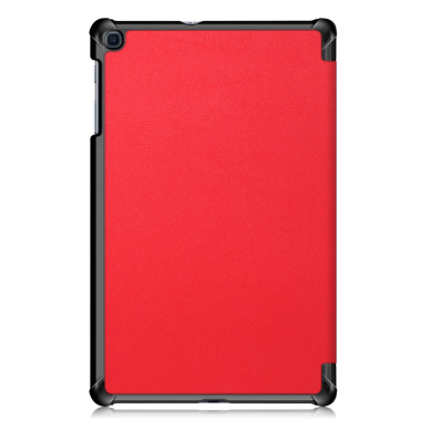 Samsung Tab A 10.1 2019 raudonas TRIFOLD dėklas 2