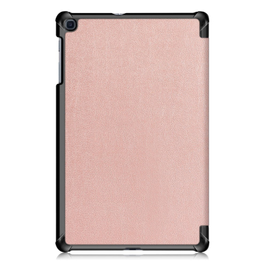 Samsung Tab A 10.1 2019 rausvas TRIFOLD dėklas 2