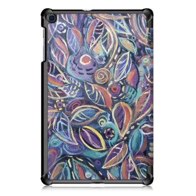 Samsung Tab A 10.1 2019 TRIFOLD dėklas Leaves 2