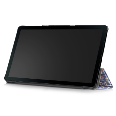 Samsung Tab A 10.1 2019 TRIFOLD dėklas Leaves 6