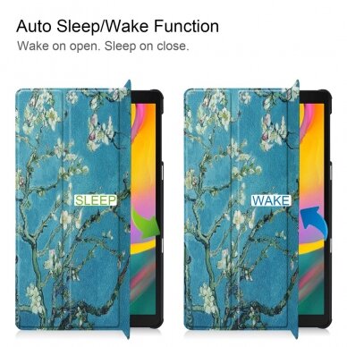 Samsung Tab A 10.1 2019 TRIFOLD dėklas Tree 2