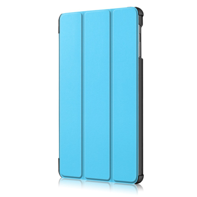 Samsung Tab A 10.1 2019 žydras TRIFOLD dėklas 3