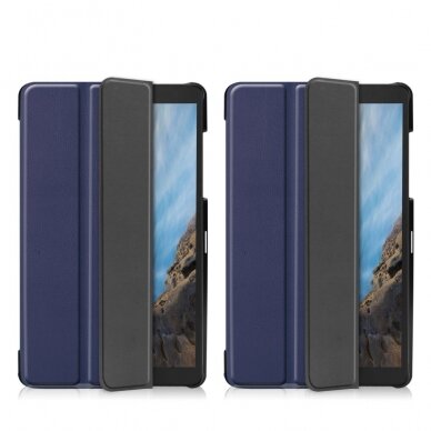 Samsung Tab A 8" mėlynas TRIFOLD dėklas 2