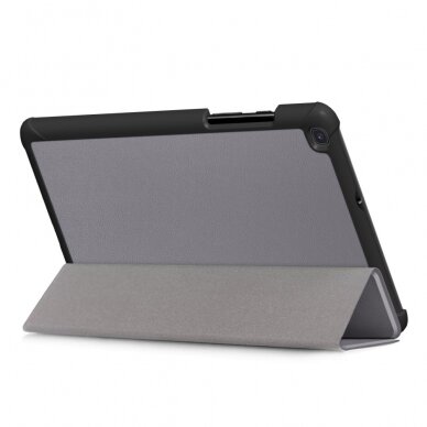 Samsung Tab A 8" pilkas TRIFOLD dėklas 5