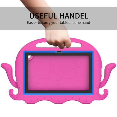 Samsung Tab A7 10.4" ARMOR OCTOPUS rožinė nugarėlė 1