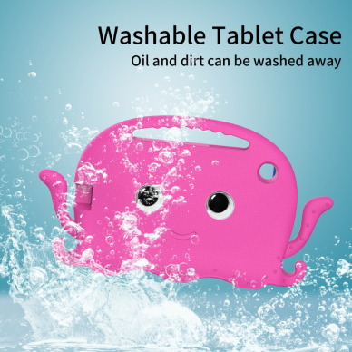 Samsung Tab A7 10.4" ARMOR OCTOPUS rožinė nugarėlė 4
