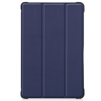 Samsung Tab A7 10.4" mėlynas silikoninis TRIFOLD dėklas 4
