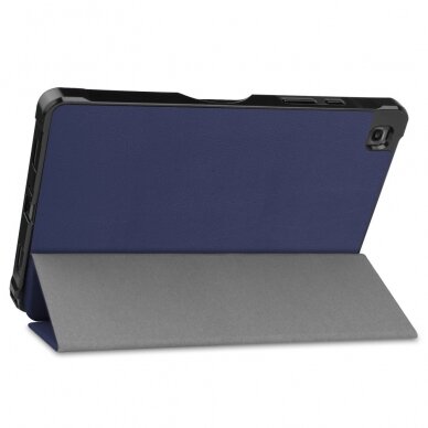 Samsung Tab A7 10.4" mėlynas silikoninis TRIFOLD dėklas 5