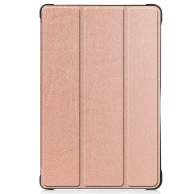 Samsung Tab A7 10.4" rausvas silikoninis TRIFOLD dėklas 4
