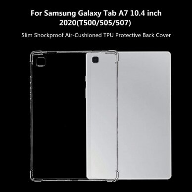Samsung Tab A7 10.4" skaidri Tracy ANTI SHOCK nugarėlė 1