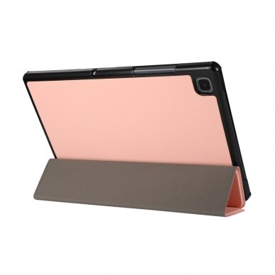 Samsung Tab A7 10.4" šviesiai rožinis TRIFOLD dėklas 5