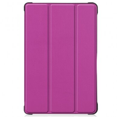 Samsung Tab A7 10.4" violetinis silikoninis TRIFOLD dėklas 4