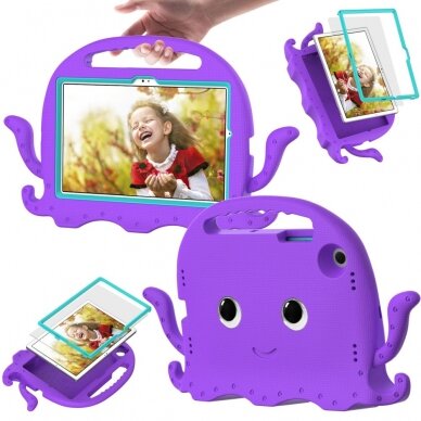 Samsung Tab A8 10.5" ARMOR OCTOPUS violetinė nugarėlė 8