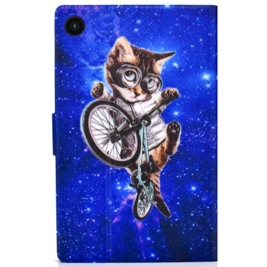 Samsung Tab A8 10.5" fashion dėklas Cycling Cat 2