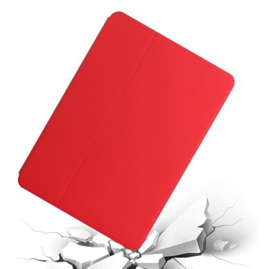 Samsung Tab A8 10.5" raudonas BIFOLD dėklas 5
