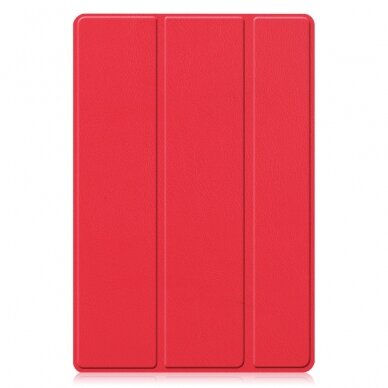 Samsung Tab A8 10.5" raudonas TRIFOLD dėklas 2