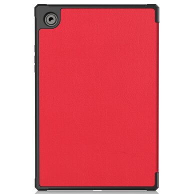 Samsung Tab A8 10.5" red silikoninis TRIFOLD dėklas 4