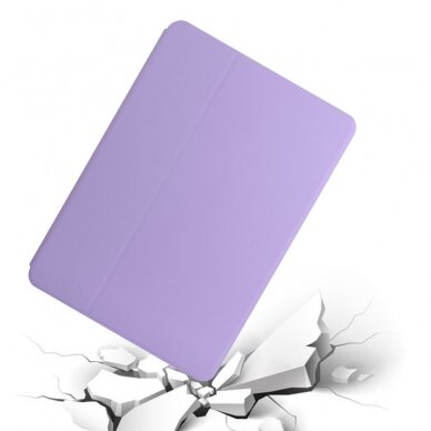 Samsung Tab A8 10.5" violetinis BIFOLD dėklas 4