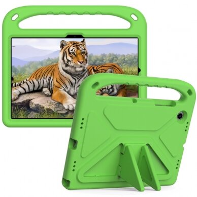 Samsung Tab A8 10.5" žalia ARMOR nugarėlė su kojele