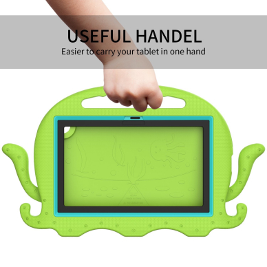 Samsung Tab A9+ 11" ARMOR OCTOPUS green nugarėlė 2