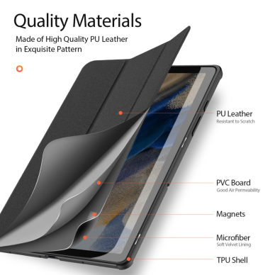 Samsung Tab A9+ 11" black DUX DUCIS domo TRIFOLD dėklas 7