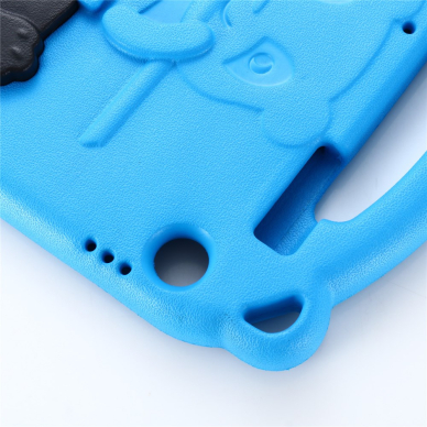 Samsung Tab A9+ 11" PANDA ARMOR Blue su kojele nugarėlė 6