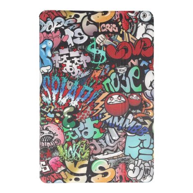 Samsung TAB A9+ 11" TRIFOLD dėklas Graffiti