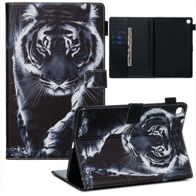 Samsung Tab S5e 10.5 fashion dėklas Tiger
