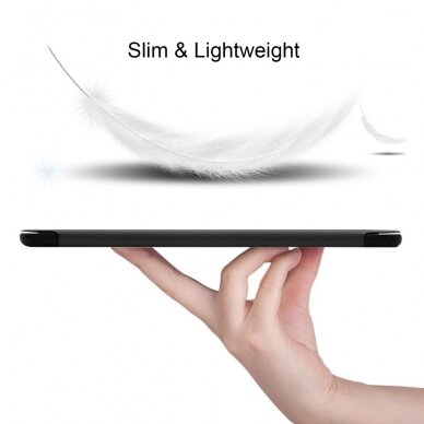 Samsung Tab S5e 10.5 juodas TRIFOLD dėklas 1