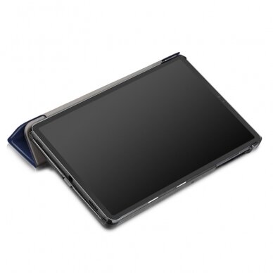 Samsung Tab S5e 10.5 mėlynas TRIFOLD dėklas 7