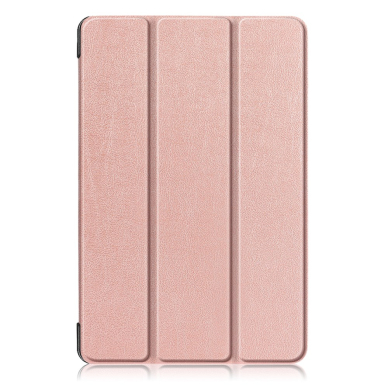 Samsung Tab S5e 10.5 rausvas TRIFOLD dėklas 1