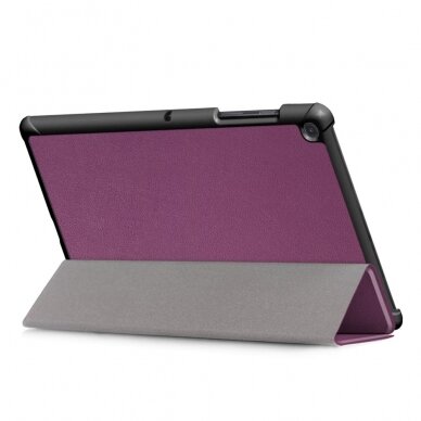 Samsung Tab S5e 10.5 violetinis TRIFOLD dėklas 5