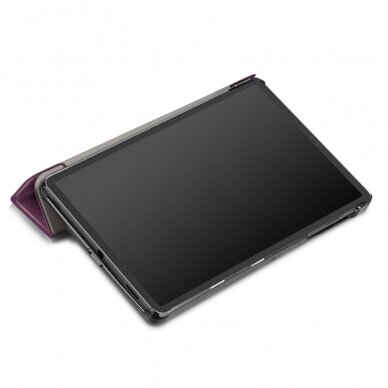 Samsung Tab S5e 10.5 violetinis TRIFOLD dėklas 7