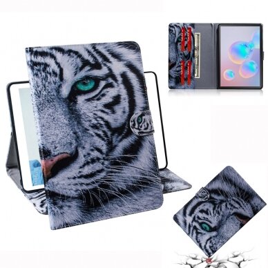 Samsung Tab S6 10.5 fashion dėklas Tiger