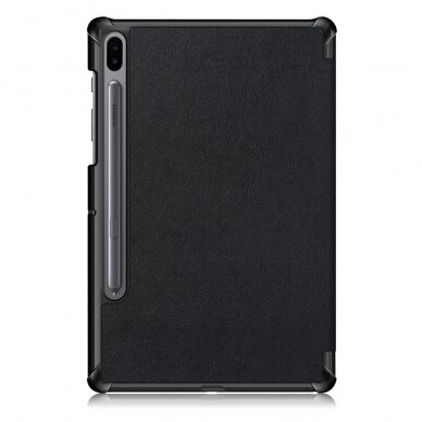 Samsung Tab S6 10.5 juodas TRIFOLD dėklas 2