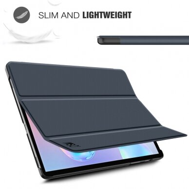 Samsung Tab S6 10.5 mėlynas S PEN TRIFOLD dėklas 5