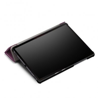 Samsung Tab S6 10.5 violetinis TRIFOLD dėklas 6