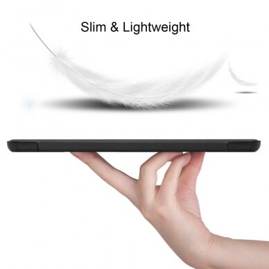 Samsung Tab S6 LITE 10.4 black TRIFOLD dėklas 2