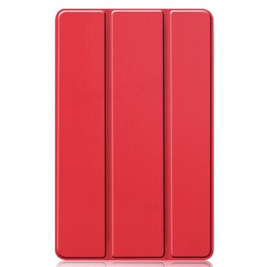 Samsung Tab S6 LITE 10.4 raudonas TRIFOLD dėklas 8