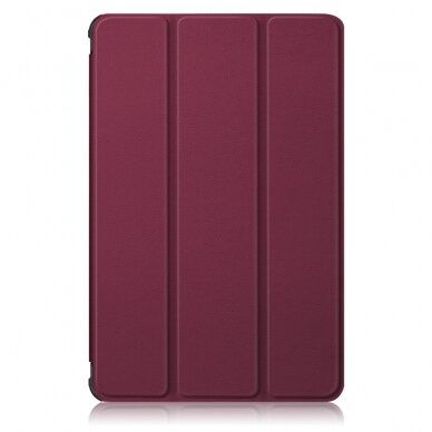 Samsung Tab S7/S8 11" bordo TRIFOLD dėklas 2