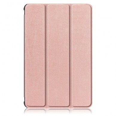 Samsung Tab S7/S8 11" rose gold TRIFOLD dėklas 2