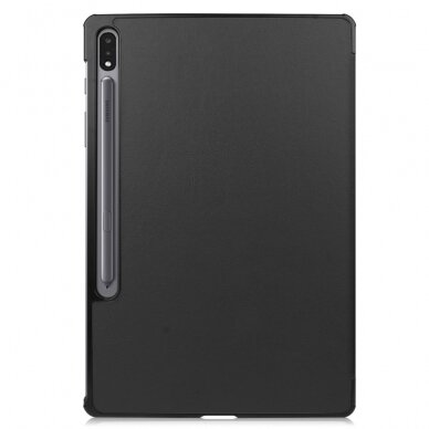 Samsung TAB S7 FE/ S7+/ S8+ 12,4" juodas TRIFOLD dėklas 7