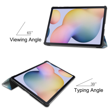 Samsung TAB S7 FE/ S7+/ S8+ 12,4" TRIFOLD dėklas GALAXY 2